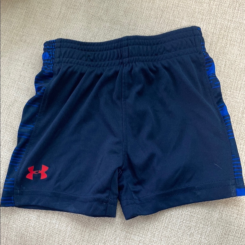 Under Armour Kids Navy Blue Shorts